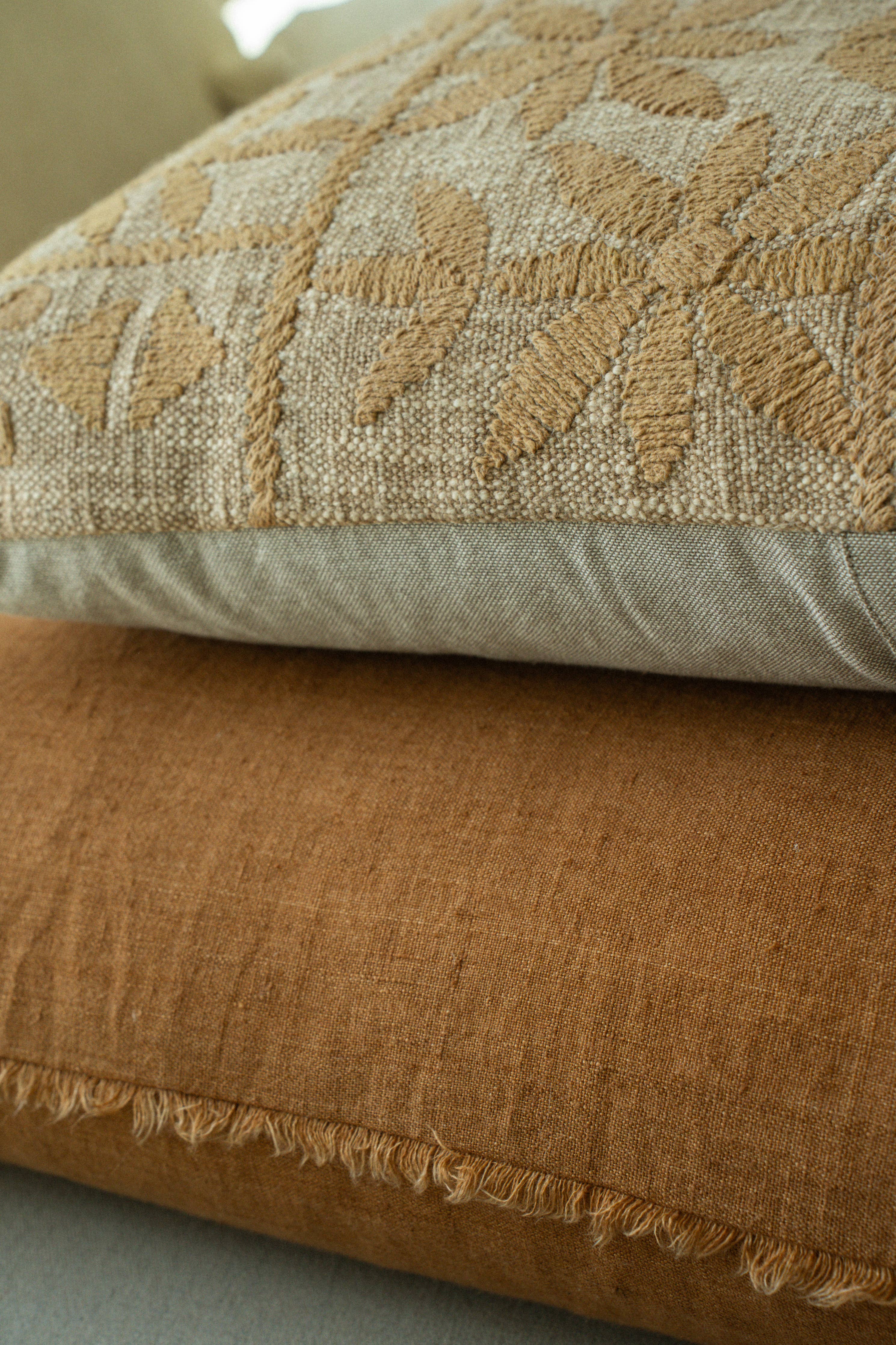 20x20 Isolde Embroidered Pillow