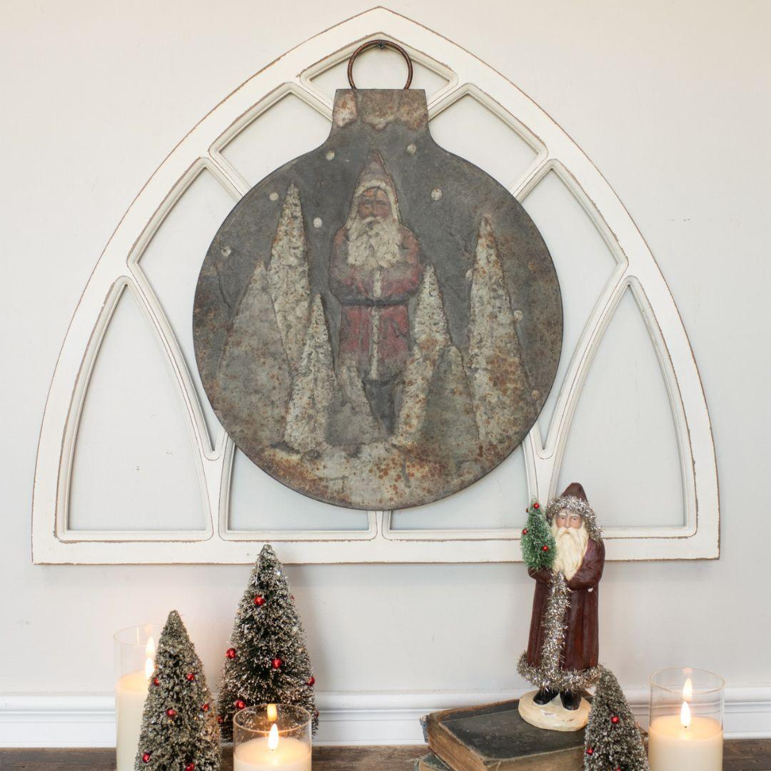 18" Classic Santa Sign