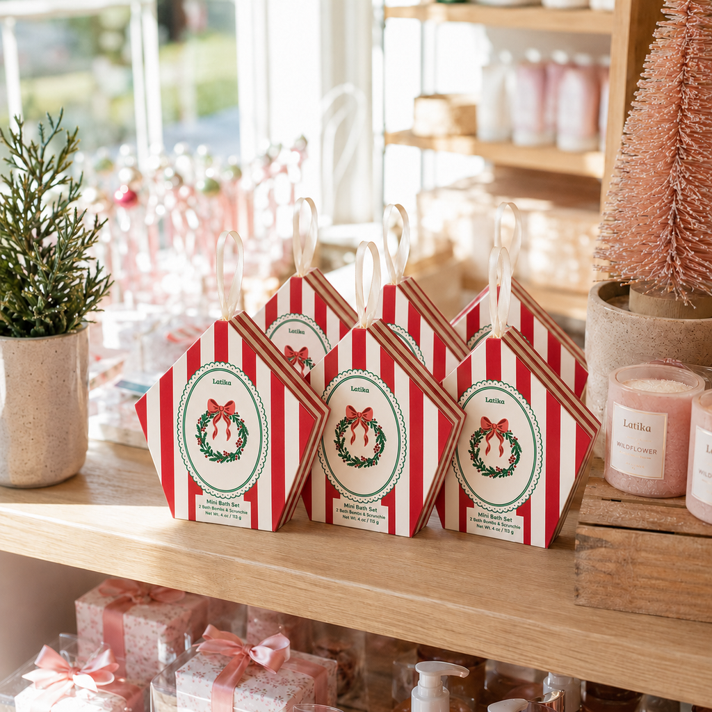 Christmas Bath Bomb Gift Set