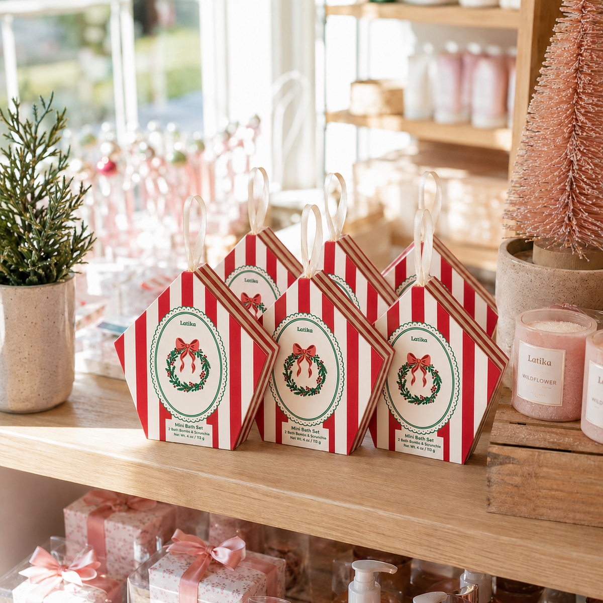 Christmas Bath Bomb Gift Set