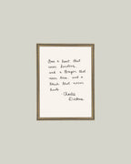 Have A Heart Framed Antique Print