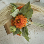 18" Orange Gerbera Daisy Bouquet