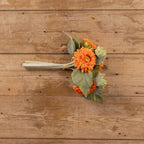 18" Orange Gerbera Daisy Bouquet