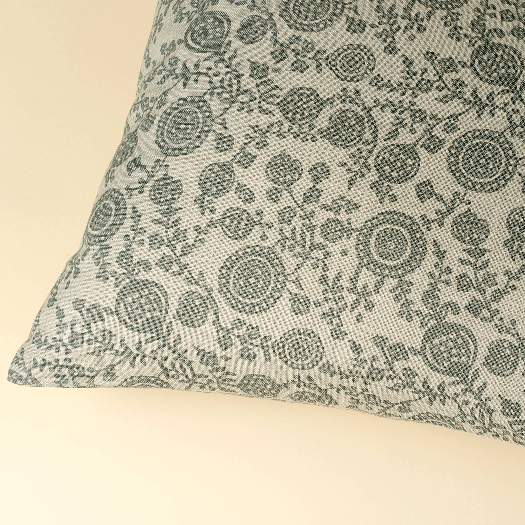 20x20 Pomegranate Pillow-Slate Blue