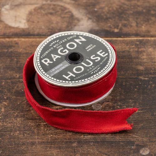 Red Velvet Ribbon - 1