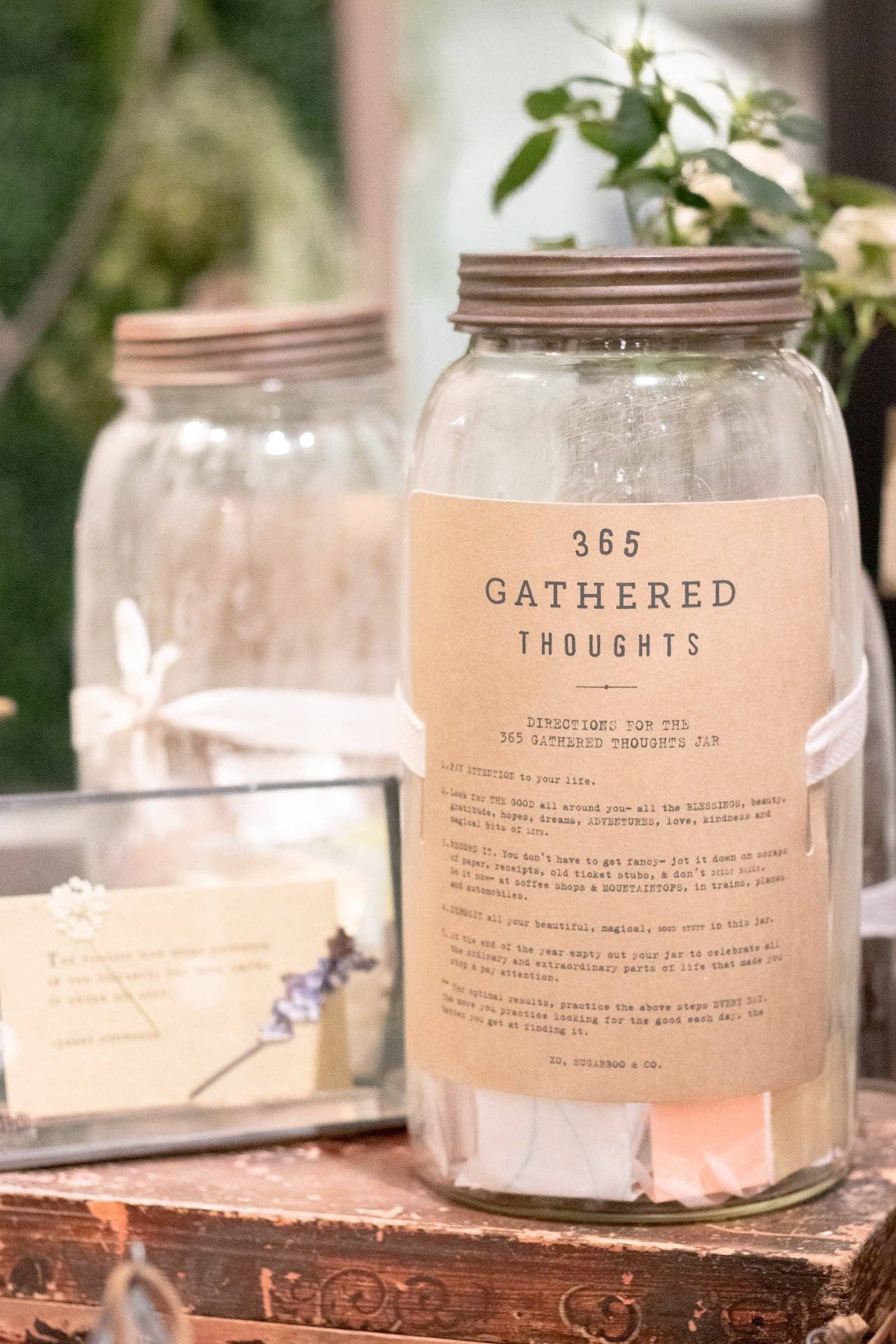 Gathered Thoughts Jar