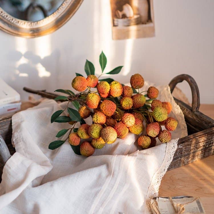 Fruit Lychee Stem 27"