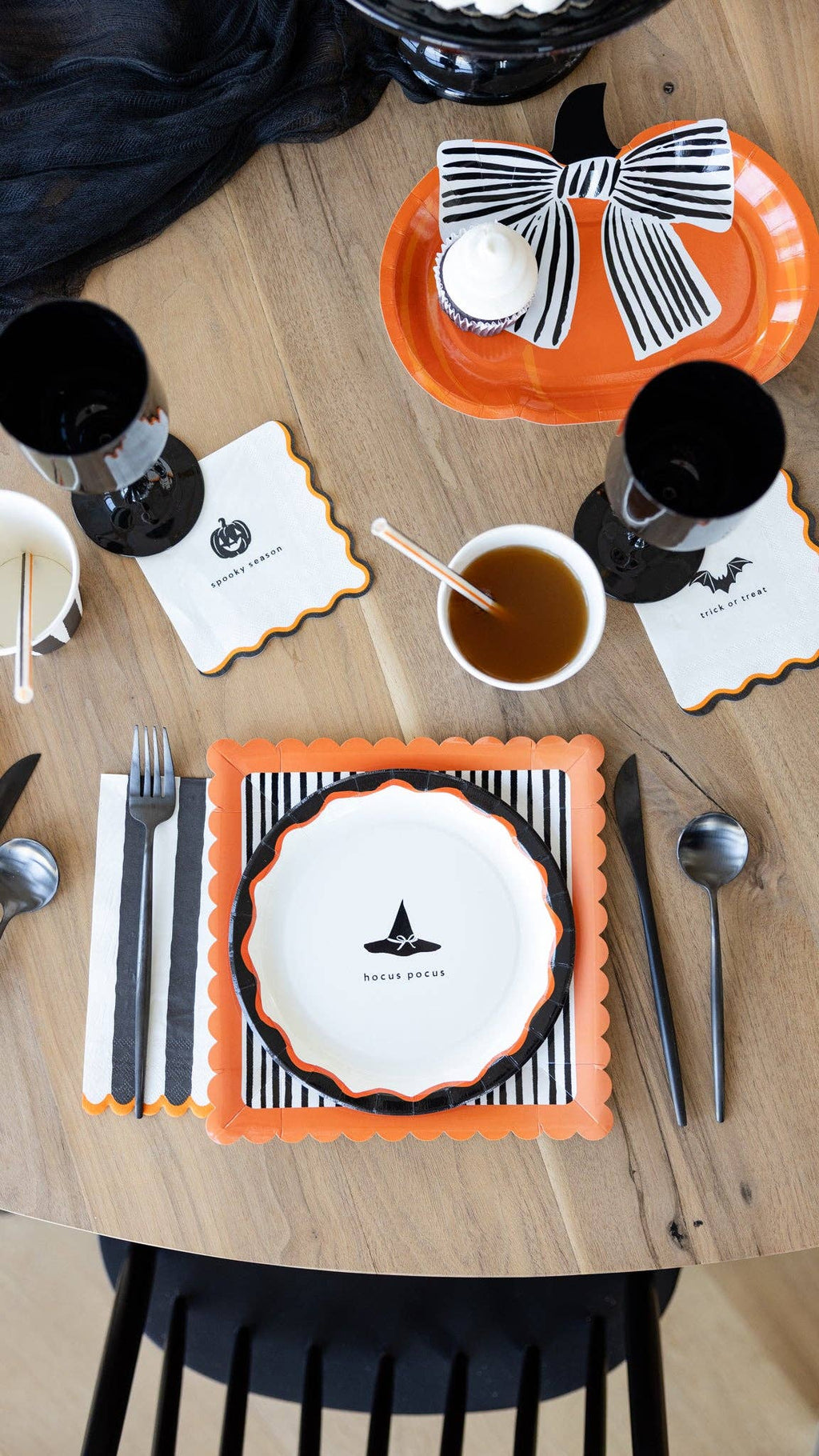 Bow Pumpkin Plate