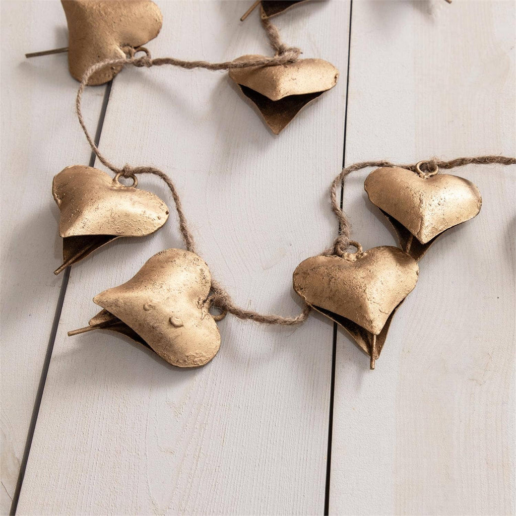 Garland - Heart Shaped Bells