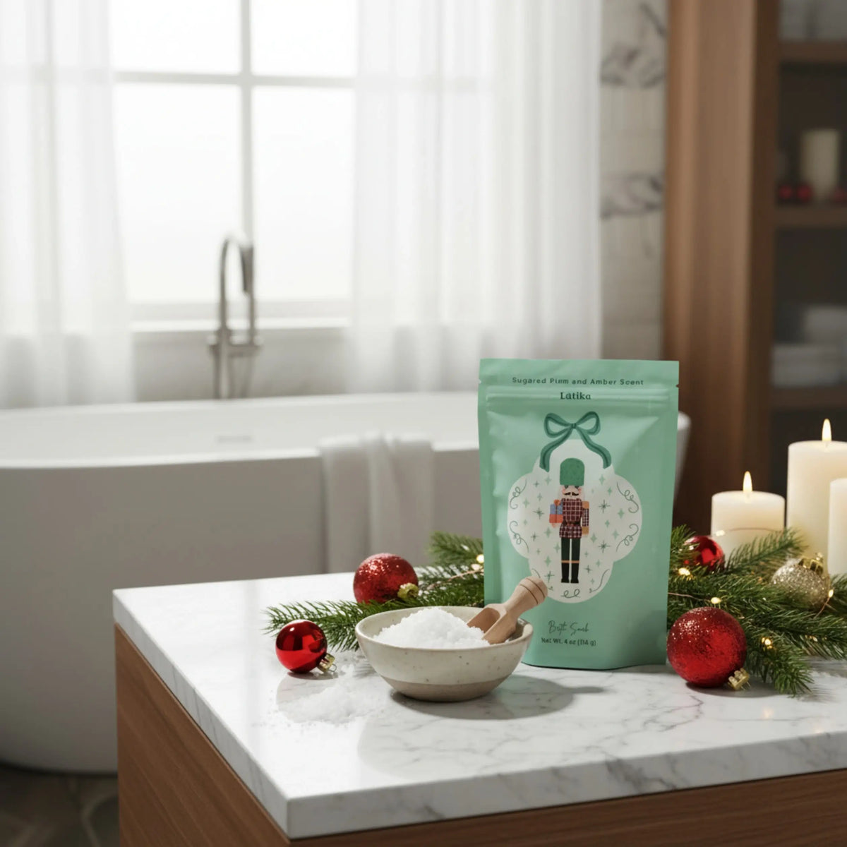 Christmas Nutcracker Bath Salt
