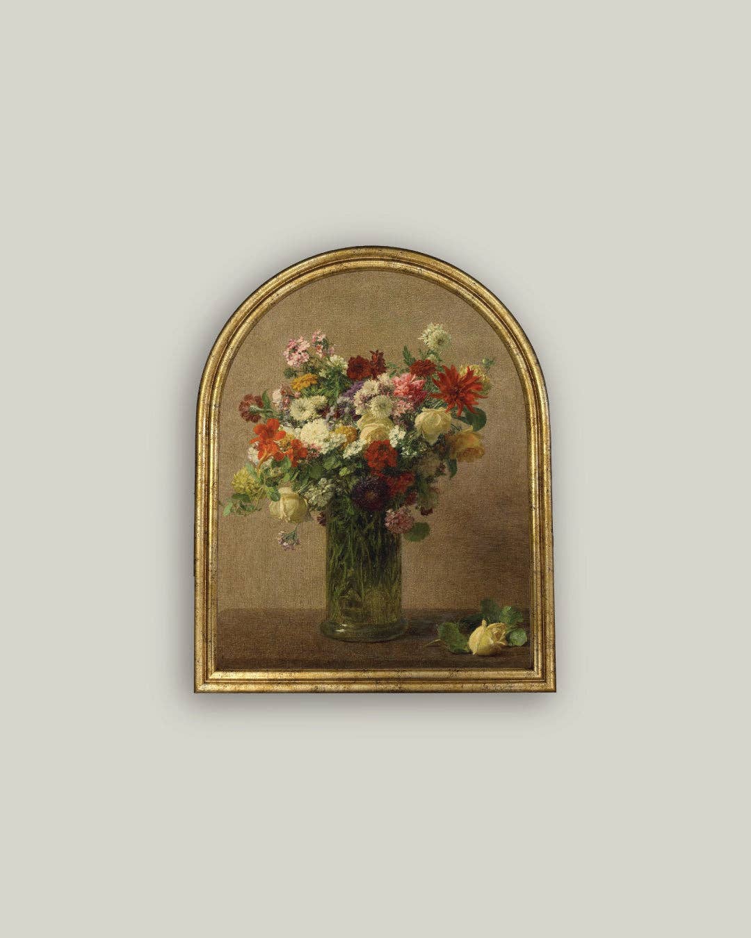 Flowers in a Vase Arch 12x15