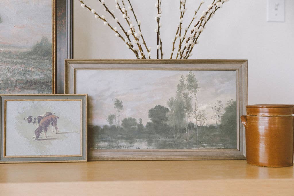 Alders Framed Antique Art