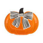 Bow Pumpkin Plate