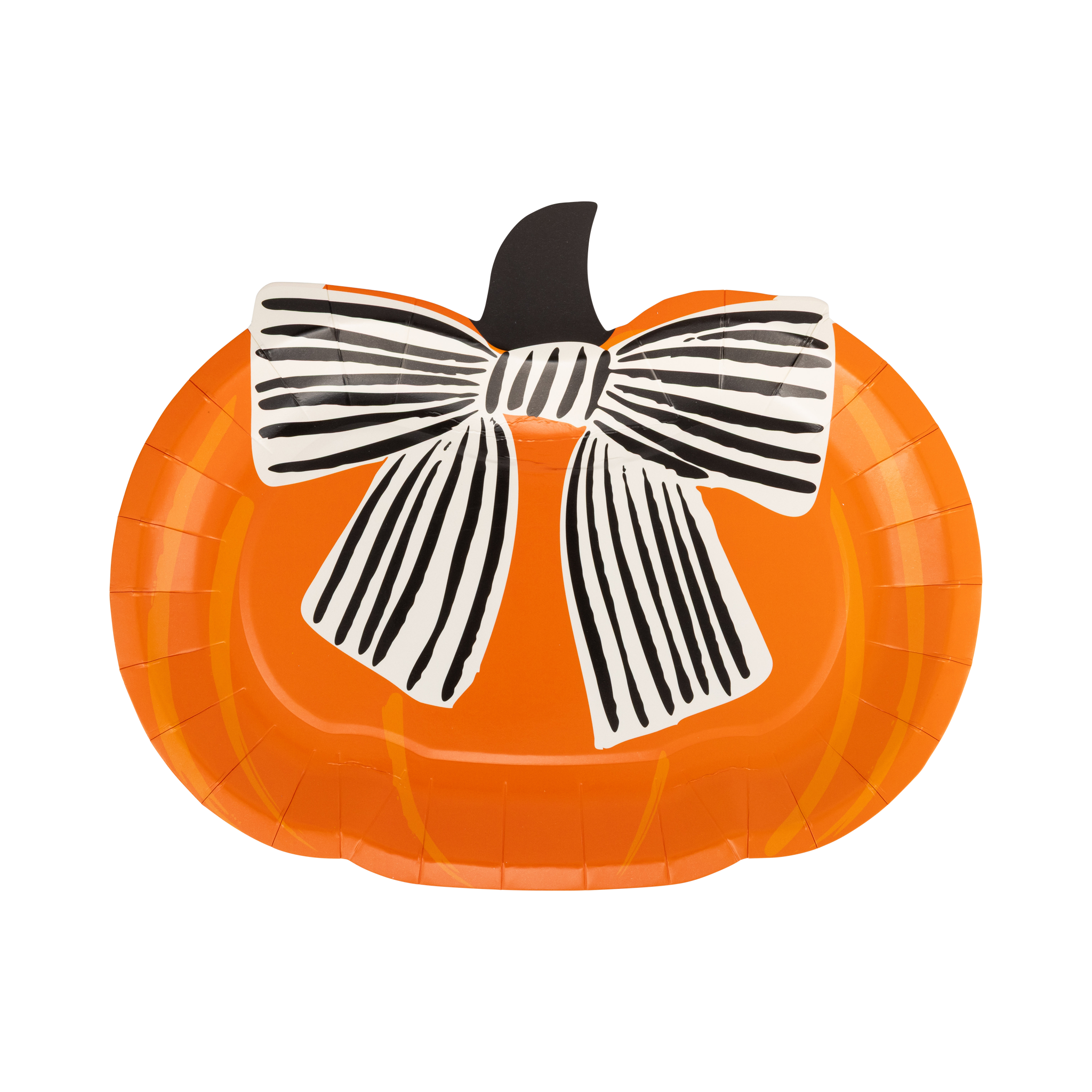 Bow Pumpkin Plate