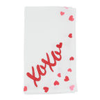 Embroidered XOXO Napkin