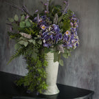 24" Dark Purple Wildflower Spray