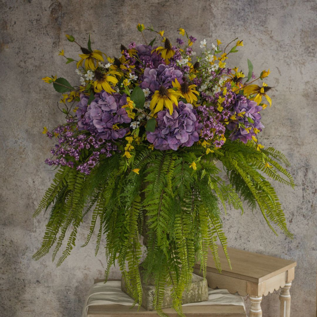 25.5" White Winter Daphne Spray