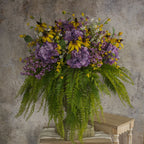 25.5" White Winter Daphne Spray