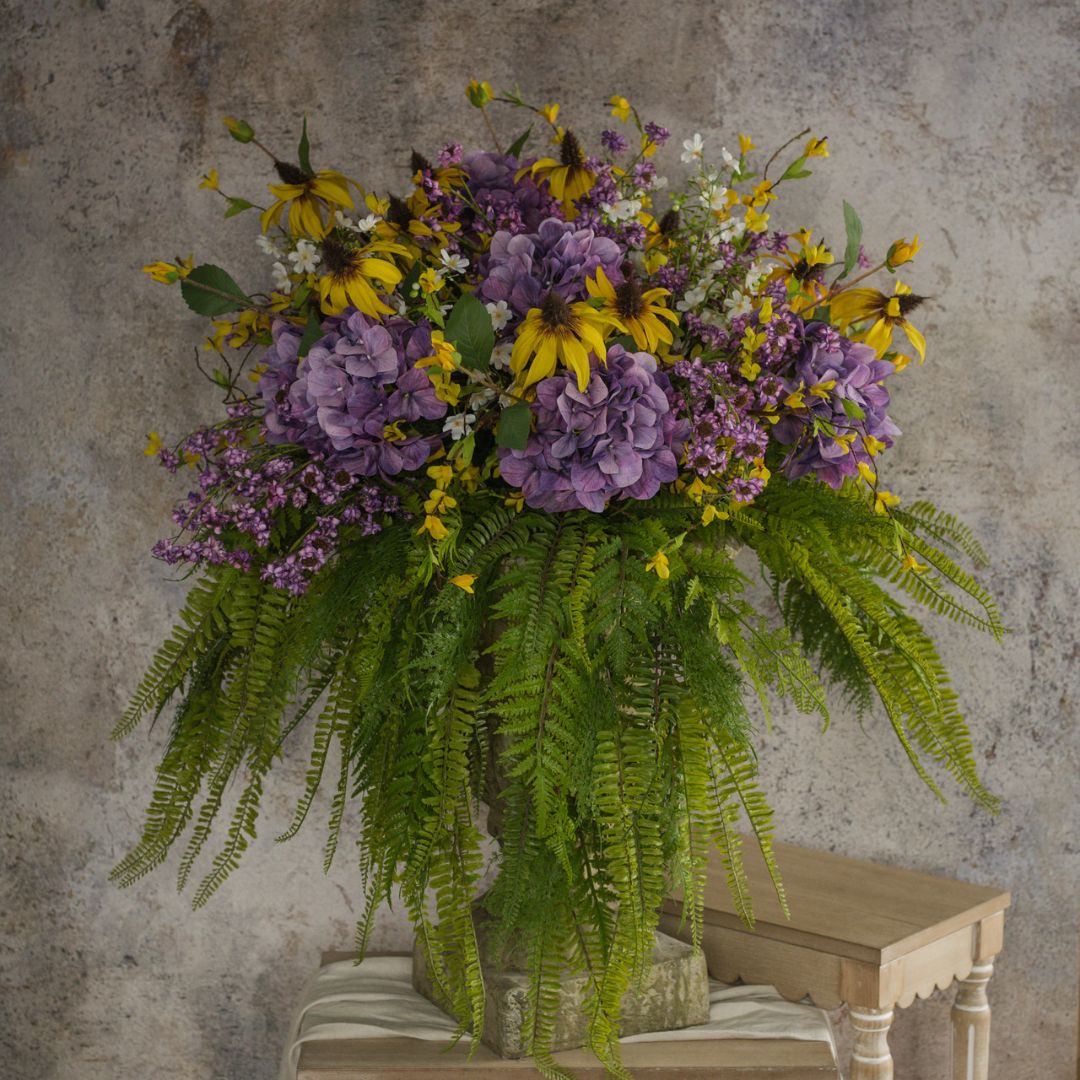 25.5" White Winter Daphne Spray