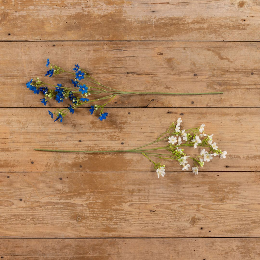 25.5" White Winter Daphne Spray