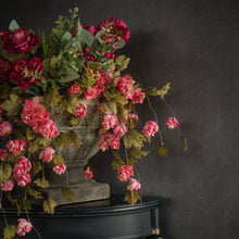 25" Burgundy Peony Stem - Faux Flower Decor