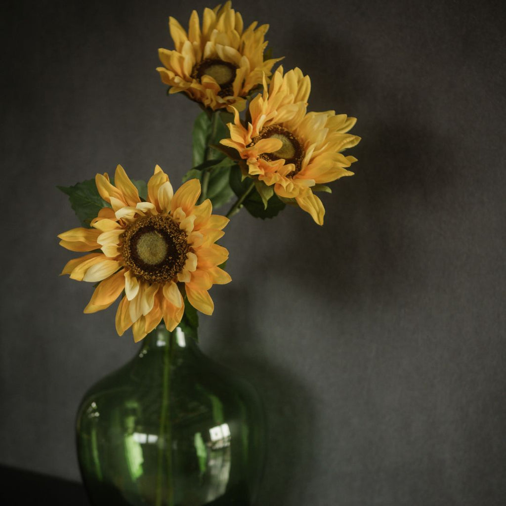 25" Sunflower Stem - Faux Flower Decor