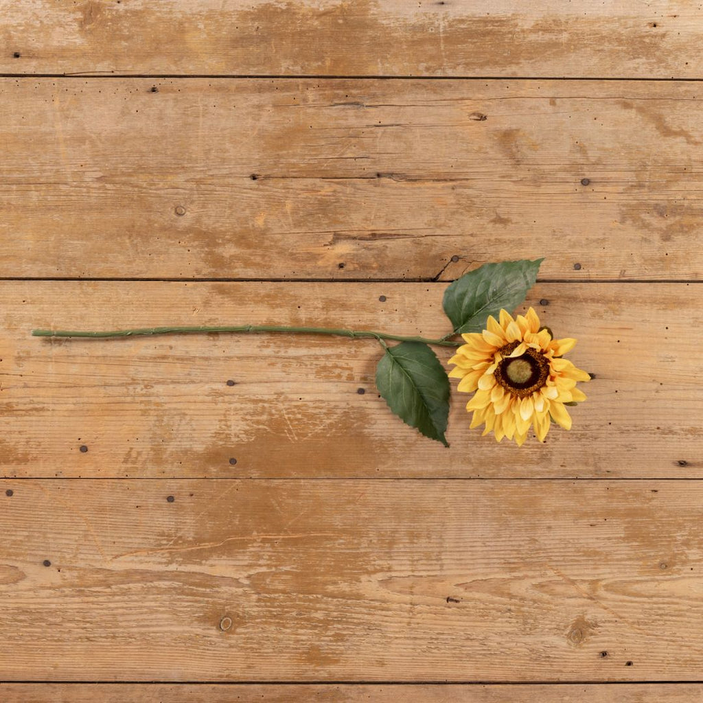 25" Sunflower Stem - Faux Flower Decor
