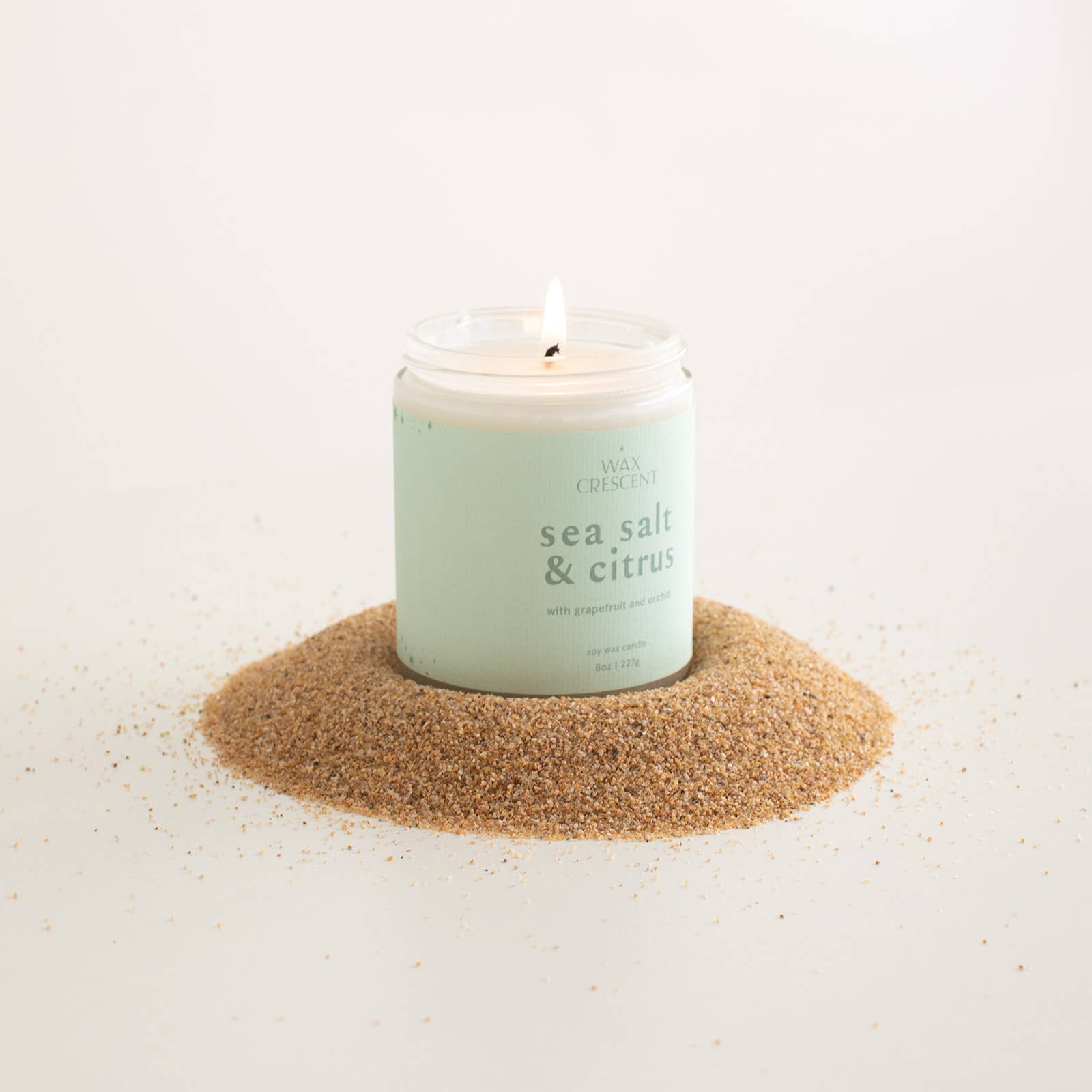 Sea Salt & Citrus Soy Wax Candle