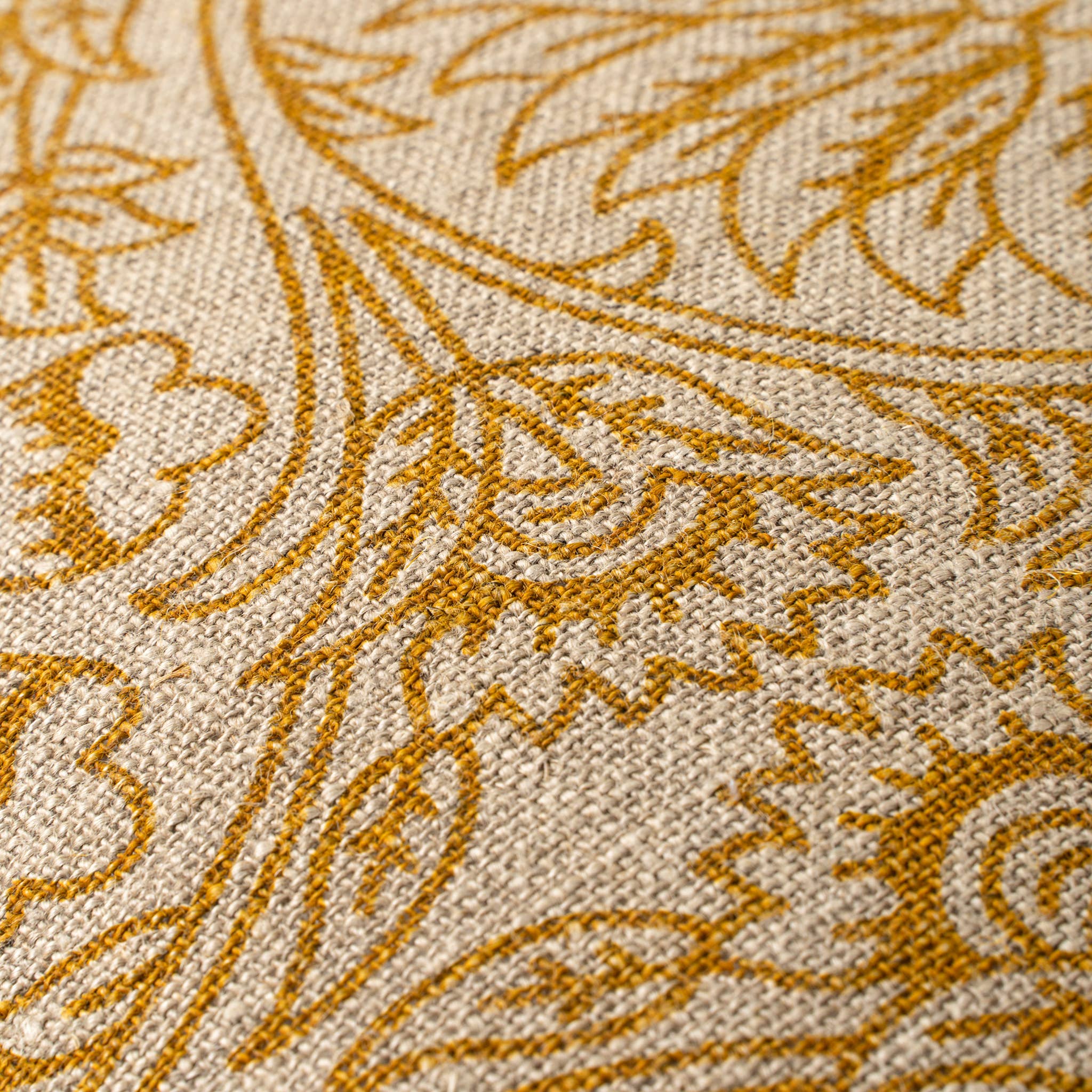24x24 Floria Linen Pillow-Sunflower