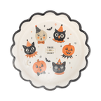 Vintage Halloween Characters Plate
