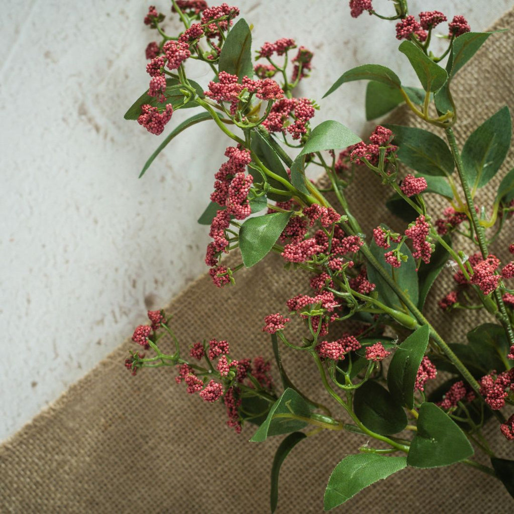 27.5" Red Baby's Breath Spray