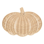 Fall Harvest Rattan Pumpkin Placemat