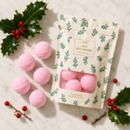 Mini Bath Bombs Gift Bag Cranberry Fizz