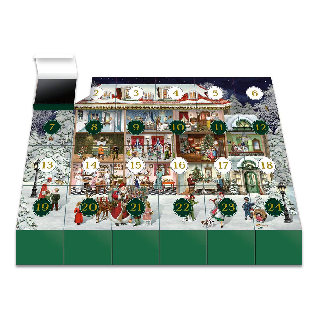 A Wonderful Christmas House Advent Calendar Jigsaw Puzzle