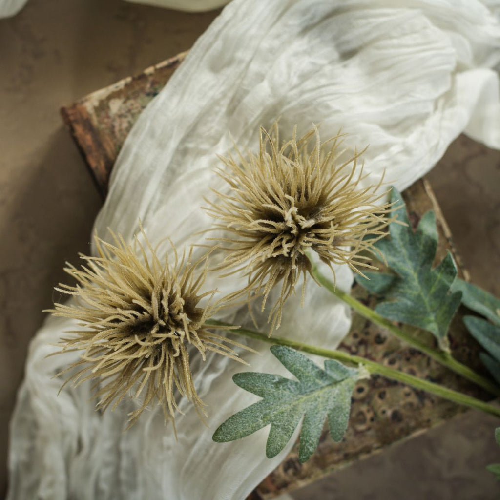27" Dusty Brown Spider Mum Spray