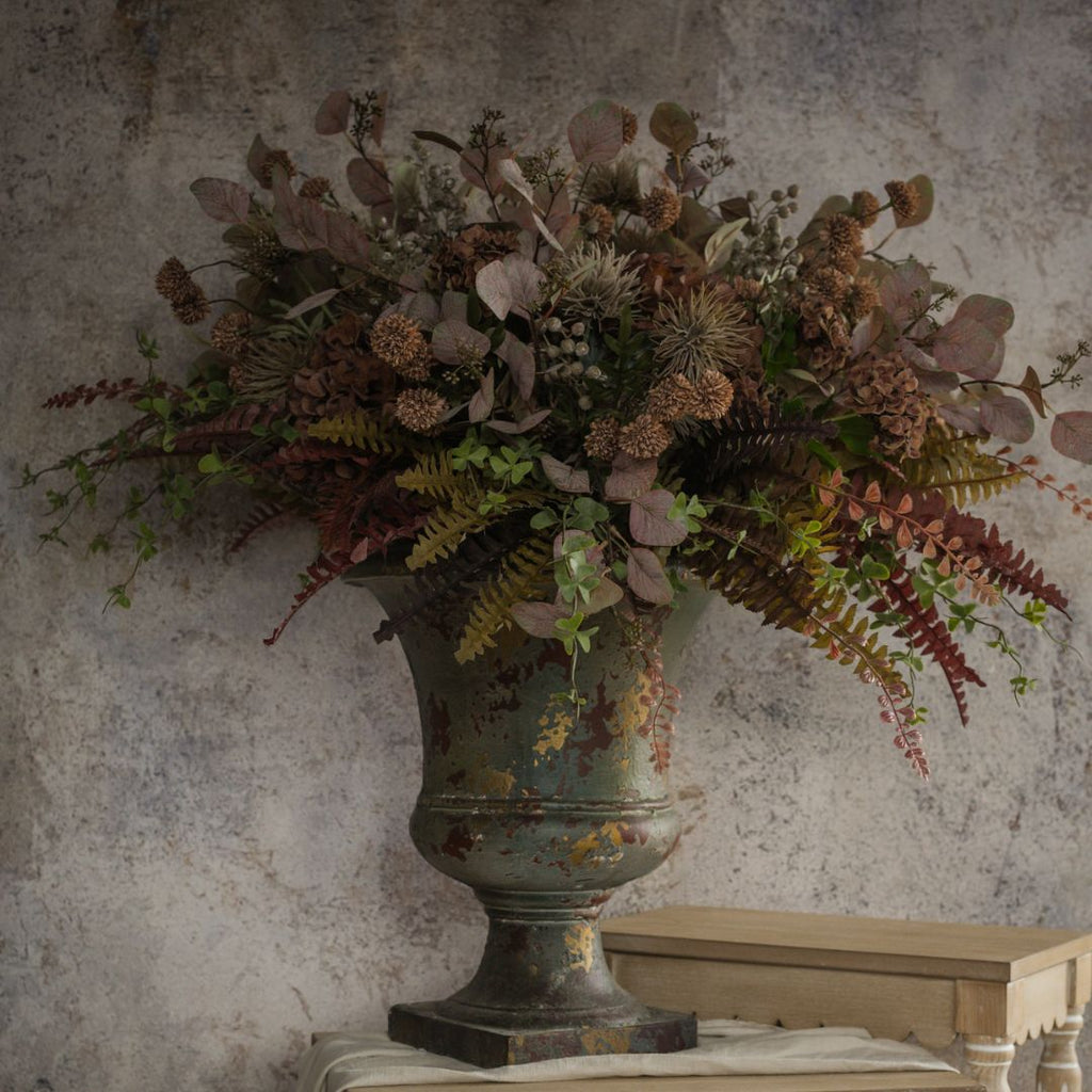 27" Dusty Brown Spider Mum Spray