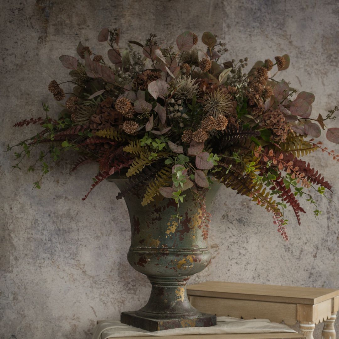 27" Dusty Brown Spider Mum Spray