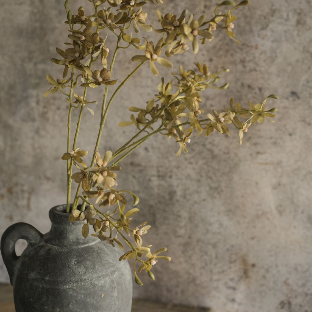 28.5" Olive Green Oncidium Orchid Spray