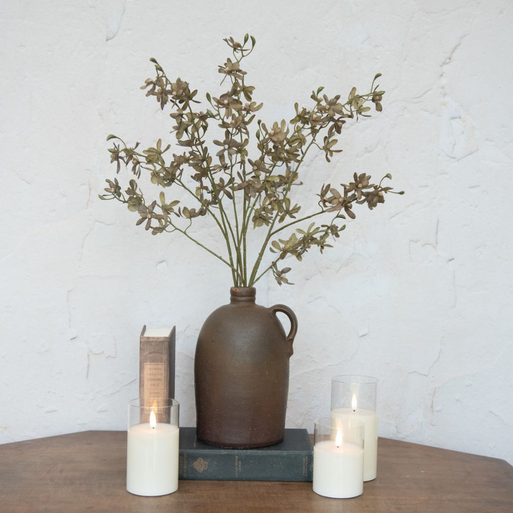 28.5" Olive Green Oncidium Orchid Spray