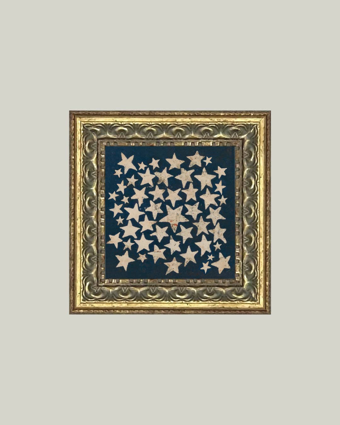 Stars Framed Antique Art