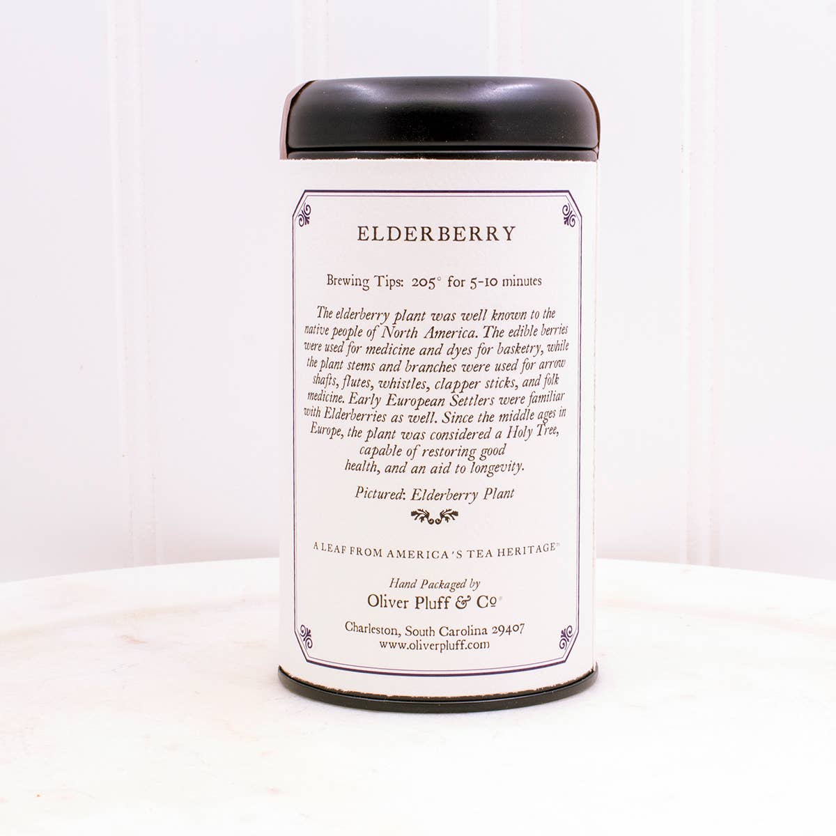 Elderberry Tea In Tin