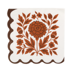 Fall Flora Cocktail Napkin