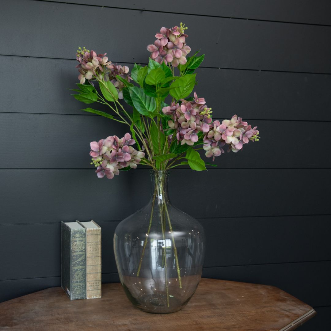 29" Mauve Cone Hydrangea Spray Decor