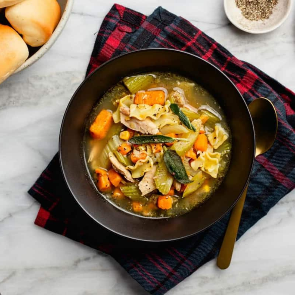 Connecticut Cottage Chicken Noodle Soup