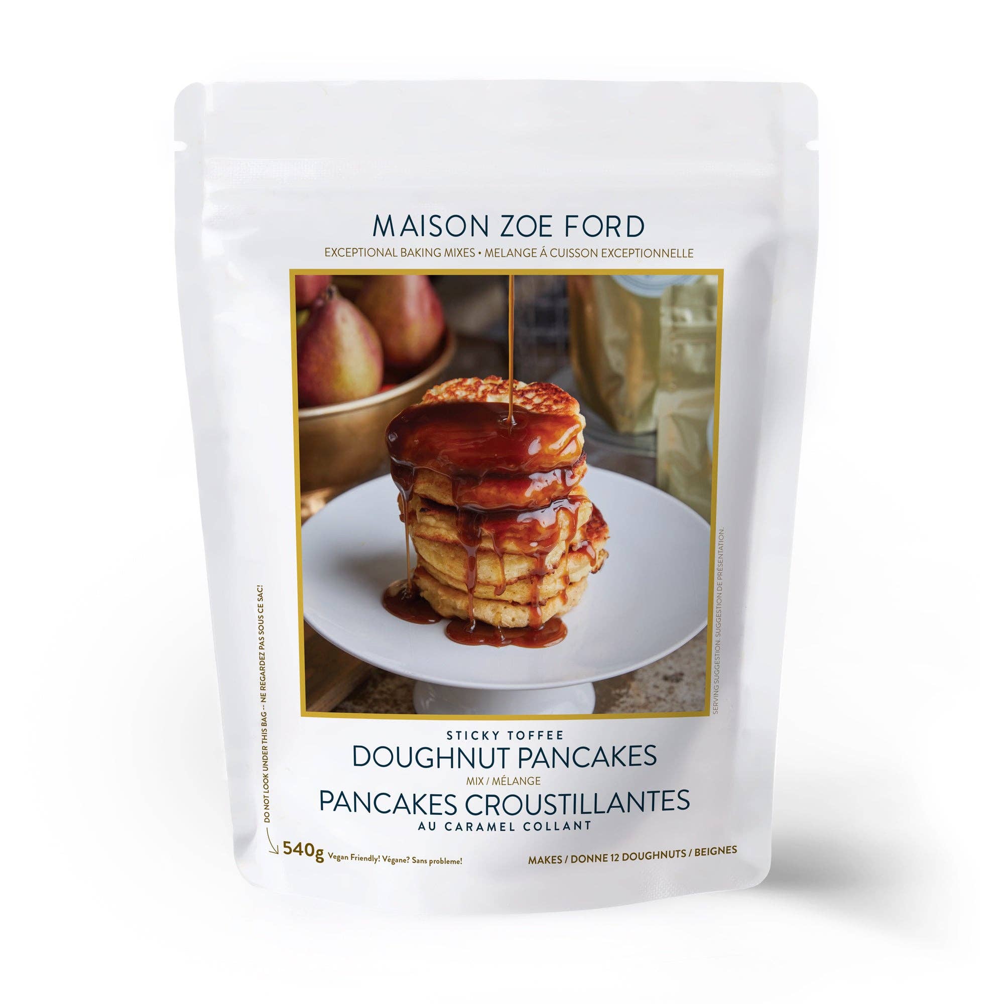 Sticky Toffee Doughnut Pancakes Mix