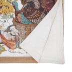Embroidered Turkey Table Runner