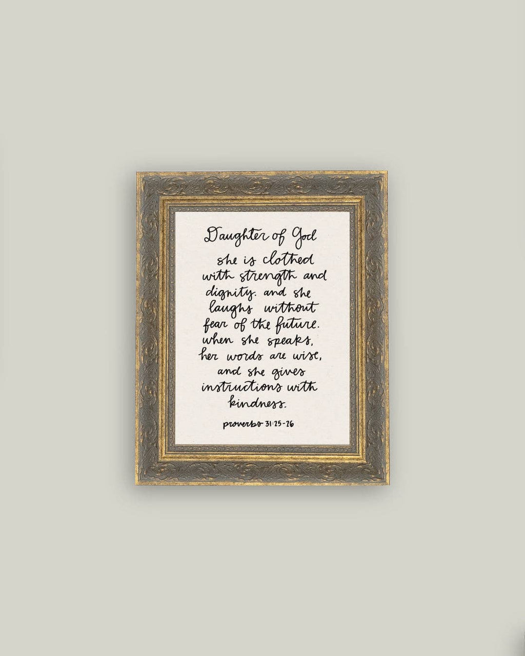 Proverbs 31:25-26