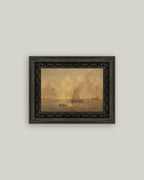 Seascape Town Framed