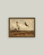 Witch Over an Autumn Sky