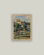 The Mill in Pontoise Framed